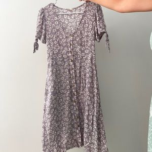 Hope Ave Lavender Floral Dress